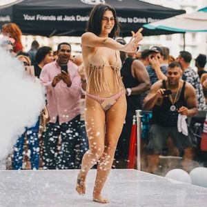 PintArena Swimwear Fringe Bikini top